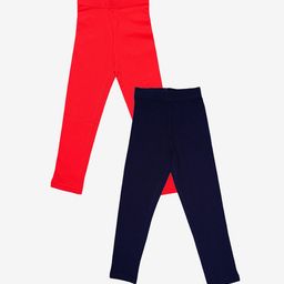 DYCA Girls Pack Of 2 Cotton Ankle Length Leggings-image-84