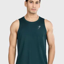 FUAARK Ultra Light Weight & Stretchable Tank Vest Ember Running Tank B.Green-S-image-24