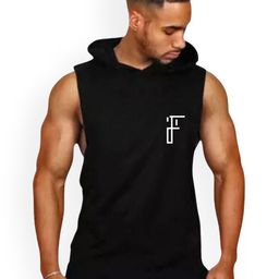 Fashnobic God Is Good Printed Hooded GymVest FB-105_Back_pt-226-image-30