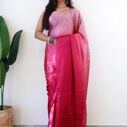 DIVASTRI Silk Blend Saree-picture-16