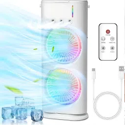 First Baby Portable Double Ended Mist Spray Fan for Summer Room Cooling Cooler-34