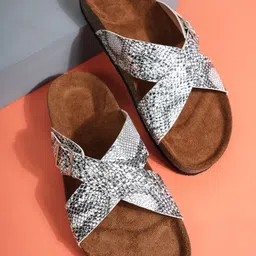 MOZAFIA Women Printed Open Toe Flats-picture-25