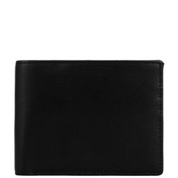 CRUSSET Men Abstract Textured Leather Two Fold Wallet-12