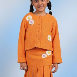 The Tribe Kids Girls Lightweight Outdoor Woven Jacket-image-87