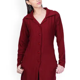 MONTREX Notched Lapel Single-Breasted Regular Fit Overcoat-picture-33