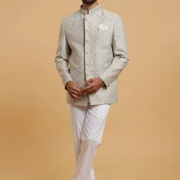 Twamev Single-Breasted Two-Piece Jodhpuri Suit-picture-52