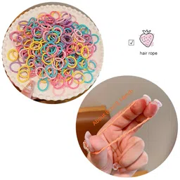 LYTIX Set Of 100 Assorted Ponytail Holders image 4