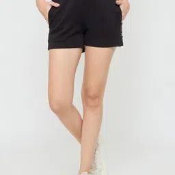 MADAME M SECRET Women Regular Fit Mid-Rise Shorts-picture-7