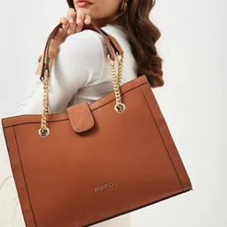 FARGO Vegan Leather Fierce Structured Tote Bag-picture-10