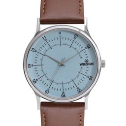 WROGN Men Dial & Leather Bracelet Style Straps Analogue Watch WRNWJ25 Set-41-image-32