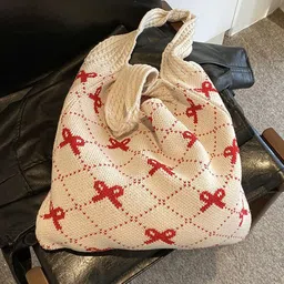 StyleCast x Revolte Printed Bucket Handheld Bag With Cut Work image 5