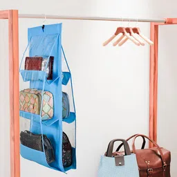 Kuber Industries Blue Set of 2 Regular Multi-Utility Organisers image 2