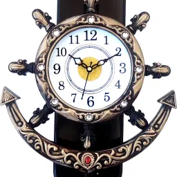 Analog 36 cm X 26 cm Wall Clock-14