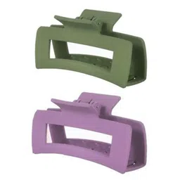 Xivir Women Set Of 2 Spiral Claw Clips-0