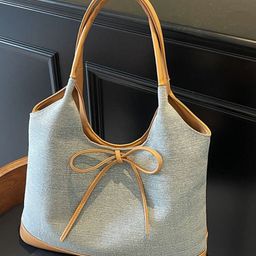 DressBerry Women Colourblocked Solid Structured Shoulder Bag-image-51