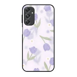 QRIOH Floral Printed Silicone Samsung Galaxy M34 5G Back Case-image-49