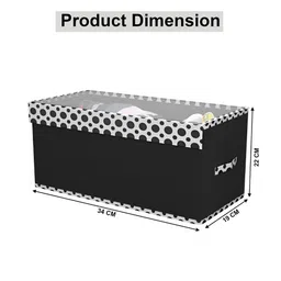 Aura White Set of 4 Regular Drawer Organisers with Transparent Lid image 2