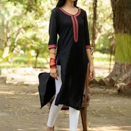 Moda Rapido Women Yoke Design Thread Work Kurta-picture-27