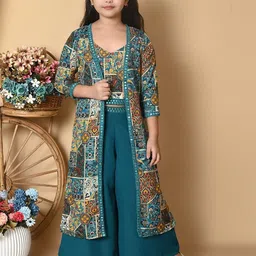 SPAMitude Girls Top with Palazzos-image-83