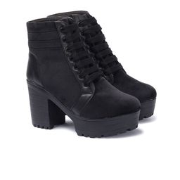 STRASSE PARIS Women Ankle Length Block HeeledBoots-22