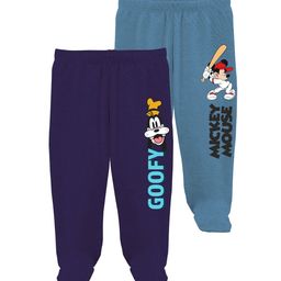 x2o Infants Girls Pack Of 2 Printed Cotton Footed Track Pants-36