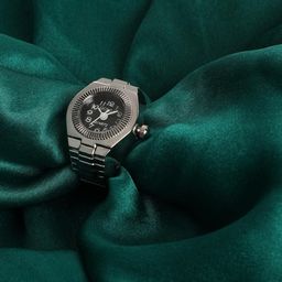 Fashion Frill Silver-Plated Stainless Steel Finger Ring-image-91