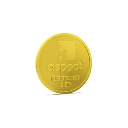 ASPECT BULLION Plain Gold Coin-image-20