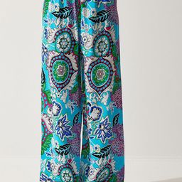 Happiness istanbul Women Floral Printed Parallel Trousers-image-22