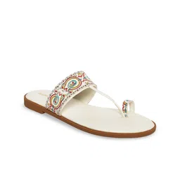 Anouk Women Printed Slip-On Open Toe Flats-image-16