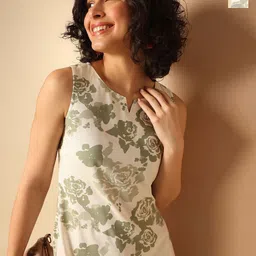 Anouk Rustic Floral Print Top-image-38