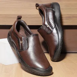 Liberty Men Leather Loafers-picture-1