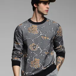 Jack & Jones Men Floral Pullover-picture-16