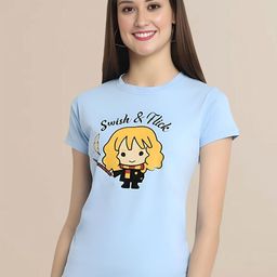 Mast & Harbour Women Pack Of 2 Typography Printed Applique T-shirt-image-52