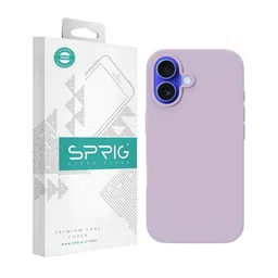 SPRIG Solid Printed iPhone 16 Plus Bumper Case Mobile Accessories-24