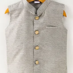 Pehanaava Woven Nehru Jacket-58