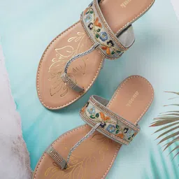 Anouk Women Embellished One Toe Flats-image-95