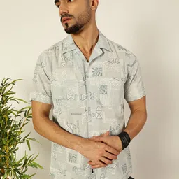 VALEN CLUB Men Relaxed Opaque Casual Shirt-picture-32