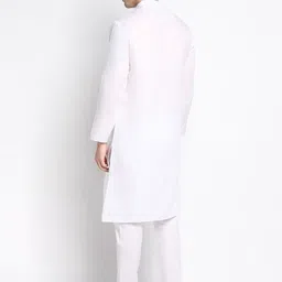 PulseIQ Men Ethnic Motifs Printed Regular Kurta with Pyjamas image 5