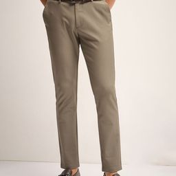 THE BEAR HOUSE Men Slim Fit Trousers-picture-8