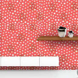 ArtzFolio Printed UV-Resistant Anti-Bacterial Geometric Abstract Dots Peel & Stick Wallpaper-image-39