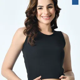 BAESD Women 1 SolidCrop Top-image-90