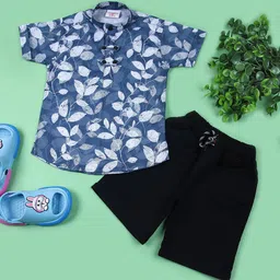 V-Mart Boys Printed Shirt with Shorts-image-28