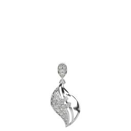 VALANOVA 14K White Gold 0.22 Ct Lab Grown Diamond Pendant-image-14