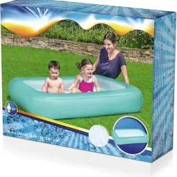 Plastic Rubber Square Shape Baby Bathing Swimming Pool Tub Inflatable Swimming Pool-picture-2
