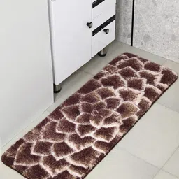 Saral Home Brown & Pink Printed Anti-Skid Floor Runner-10