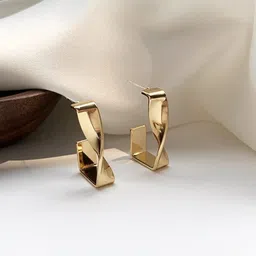 FIMBUL Geometric Drop Earrings-57