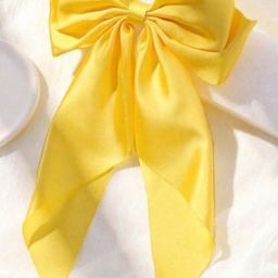 Rovlina Women Set of 1 Satin Hair Bow Hair Accessory-picture-42