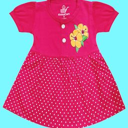 KidzzCart Polka Dot Print Fit & Flare Dress-image-67