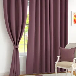 Bajo's Burgundy Set of 2 Black Out Door-23