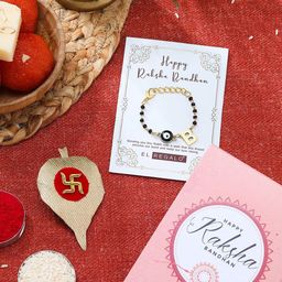 EL REGALO Rakhi With Roli Chawal & Card-image-82